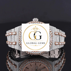 Reloj Automático con Diamantes Moissanite VVS en Oro, Esfera con Números Romanos, Caja de Acero Inoxidable para Hombre, Precio de Fábrica, Superventas - Product Image 2
