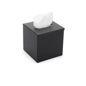 Boîte à mouchoirs carrée imprimée de belles fleurs, boîte à mouchoirs asthénique avec porte-serviettes en métal de qualité supérieure pour la maison et la salle de bain - Product Image 3
