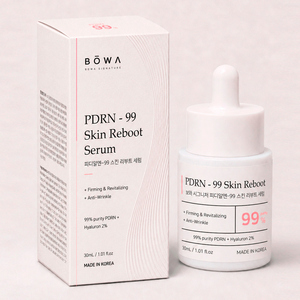 เซรั่มบำรุงผิวหน้า BOWA PDRN-99 Skin Reboot ขนาด 30 มล. ช่วยยกกระชับ ลดเลือนริ้วรอย ด้วยไฮยาลูรอนิก แอซิด ผลิตในเกาหลี - Product Image 1