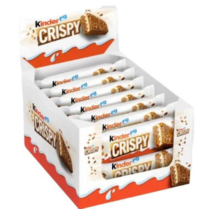 Barra de chocolate con leche crujiente Kinderr de alta calidad, paquete de 14 unidades de 34g cada una, chocolate en oferta. - Product Image 2