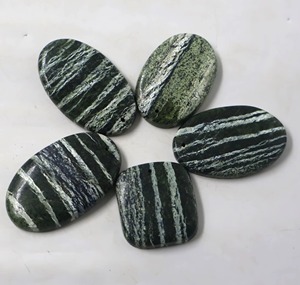 Opale suisse 100% naturelle, cabochon, pierres précieuses rares, fabrication de bijoux, matériau de qualité supérieure avec perçage, best-seller de Jaipur. - Product Image 4