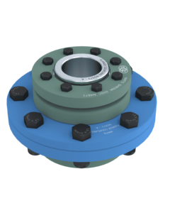 Accouplement à bride industriel en acier NMTG N5571 075 70x80 pour connexion d'arbre - Product Image 1