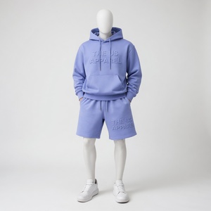 Sweat à capuche personnalisé avec patch en relief, effet délavé, vintage, printemps, surdimensionné, respirant, écologique, séchage rapide, unisexe - Product Image 2