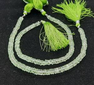 ลูกปัดอะเมทิสต์สีเขียวทรงเฮชิ ขนาด 5.5-6-7.5-8 มม. ลูกปัดอะเมทิสต์สีเขียวทรงยางรถยนต์ ขนาด 8 นิ้ว ลูกปัดอะเมทิสต์สีเขียวทรงเฮชิ - Product Image 4