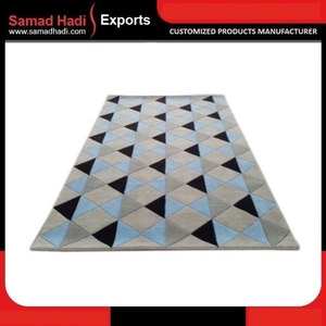 Alfombra de Lana de Lujo Hecha a Mano por Artesanos, Último Diseño, Bordada, de Pelo Alto, para Sala de Estar, Venta al por Mayor Directa de Fábrica - Product Image 3