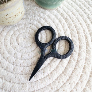 Premium Matte Black Embroidery <b>Scissors</b> Stainless Steel Fine Tip Sharp <b>Sewing</b> Tool for Tailors - Product Image 2