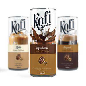 Bebida Tan Do, Café Instantáneo con Agua y Azúcar, Lata de Aluminio de 250 ml, Conservar en Frío y Seco, Servir Frío, Vida Útil de 18 Meses, Vietnam - Product Image 4