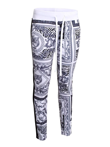 Ensemble de survêtement homme printemps-été, personnalisé, imprimé, délavé à l'acide, couleur unie, mode, 2 pièces, à capuche, léger, de luxe, pour soirée - Product Image 5