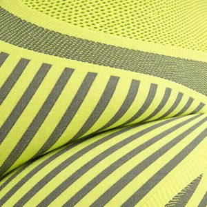 Conjunto de Yoga sin Costuras a Rayas para Mujer, 2 Piezas, Sujetador Deportivo y Leggings, Spandex/Poliéster, Antiolor, Ropa de Gimnasio, Ropa Deportiva Cómoda - Product Image 6