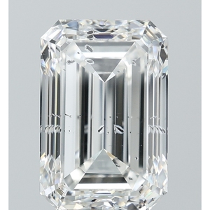 Diamant brut certifié IGI 5.01 EMERALD SI2, diamant cultivé en laboratoire - Product Image 1