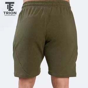 Shorts de sport pour hommes 100% coton, shorts de jogging, shorts de sport à séchage rapide, shorts de course, shorts de fitness pour hommes - Product Image 2
