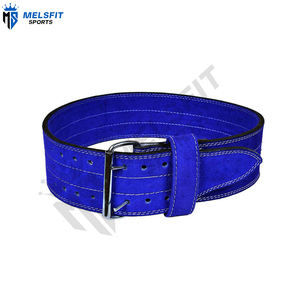 Cinturón de Levantamiento de Pesas Ajustable, Ligero, Resistente, Profesional, Antideslizante, Unisex, de Cuero Vacuno de Alta Calidad - Product Image 3