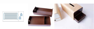 Boîte à mouchoirs en bois MDF durable de style Japandi, qualité exceptionnelle, design minimaliste, prix avantageux - Product Image 6
