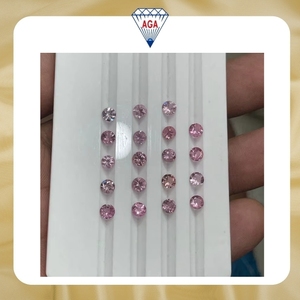 พลอยสปิเนลสีชมพูธรรมชาติทรงกลมขนาดเล็กเจียระไนแบบบริลเลียนท์ รูปไข่ทรงสวยงาม พลอยหลวมคุณภาพพรีเมียม สำหรับงานเครื่องประดับชั้นดี ขายส่ง - Product Image 2