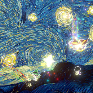 Superbe Tableau d'Affichage LED Interactif à Projection par Capteur pour Enfants, Logiciel de Dessin Tactile, Thème Île Nuit Étoilée Monde Féerique Café, pour Intérieur - Product Image 4