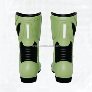 Bottes de moto d'été et d'hiver, imperméables, sportives, avec logo personnalisé, protection durable en cuir, pour motards, OEM en gros - Product Image 3