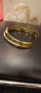 Radiant TOUCH กำไลข้อมือทองเหลืองทำด้วยมือสร้อยข้อมือแฟชั่นขัดเงาปรับได้สำหรับสไตล์ผู้หญิงที่สง่างาม - Product Image 4