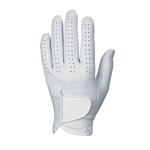Gant de golf blanc en cuir véritable pour main droite, antidérapant, unisexe, à enfiler - Product Image 6
