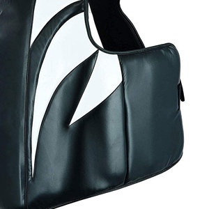 High-Grade Black <b>White</b> Boxing Chest Guard <b>Vest</b> Body Protector Belly Guard MMA Training Armor Made In Pakistan - Product Image 4