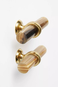 Boutons de meuble en corne naturelle, style campagne française, multicolores, pour armoires de cuisine, à trou unique, par Hf crafts - Product Image 5