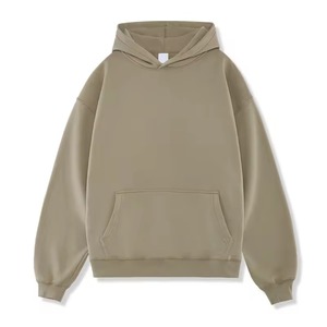 Hochwertiger Herren-Pullover-Hoodie 100% Baumwolle Slim Fit Einfarbiger Hoodie Winter Herren Langarm-Hoodie für Freizeitkleidung - Product Image 4