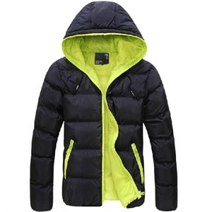Custom Logo Front Men Streetwear Thick Winter <b>Warm</b> <b>Waterproof</b> Puffer <b>Jacket</b> - Product Image 1
