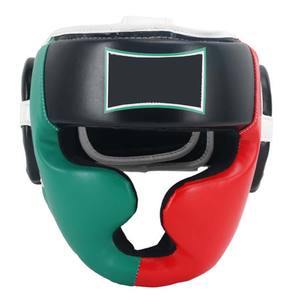 Protector de Cabeza de Cuero PU para Muay Thai, Protección Facial Completa, Protector de Cabeza de Boxeo Ajustable, Protector de Cabeza para Artes Marciales - Product Image 3