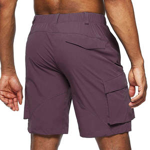 Shorts Cargo Décontractés pour Hommes en Polyester/Coton Tricoté, Fermeture Boutonnée, Design Personnalisable, Faible MOQ pour Commandes en Gros - Vente Chaude OEM - Product Image 5