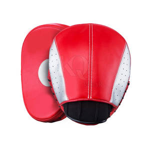 Almohadillas de Entrenamiento de Boxeo de Cuero de Alta Calidad con Correa de Muñeca Ajustable, Diseño Transpirable y Ligero - Product Image 3