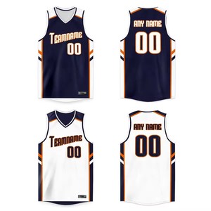 Custom Made Basketball Uniform Set | Sleeveless Quick-Dry Jersey | Adult & Youth Team Basketball Kit - Product Image 3