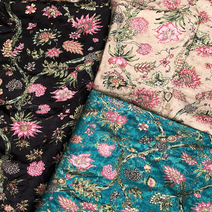 Tela de Popelina de Algodón Peinado, Ligera, Transpirable, Orgánica y Ecológica, Estampada, Estilo Liso, para Ropa de Niños y Niñas - Product Image 2