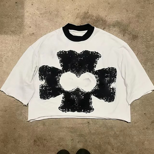 Nuevas Camisetas de Jersey 100% Algodón para Hombre, Corte Holgado Personalizado, con Diseño 3D y Secado Rápido - Product Image 3