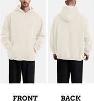 Sweat à capuche pour homme grande taille, surdimensionné 3XL 4XL 5XL, en molleton épais tricoté 100% coton, doublure écologique, chaud, décontracté pour l'hiver