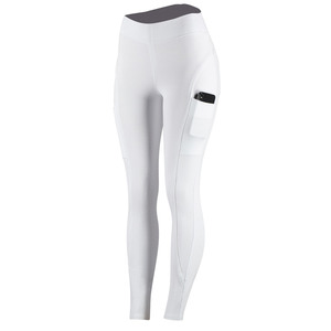 Women's Premium Lightweight Sustainable High Breathable Seamless <b>Fleece</b> Quick Dry Spandex/Nylon Full Length Horse Ridding Sports - Product Image 1