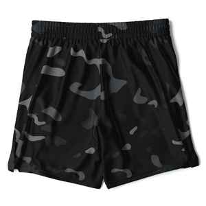 Shorts décontractés en toile taille haute pour hommes avec cordon de serrage réglable, séchage rapide, tissu respirant, motif tendance pour la gym et le fitness - Product Image 2
