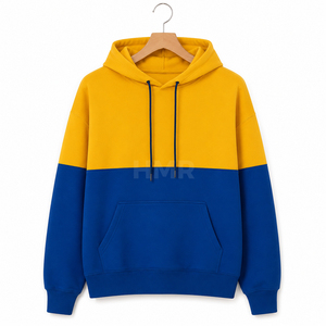 เสื้อฮู้ดสีเหลืองน้ำเงิน แบรนด์ HMR Sorority Sisterhood ผ้าฝ้ายผสมใยไผ่ แขนยาว มีกระเป๋า - Product Image 5