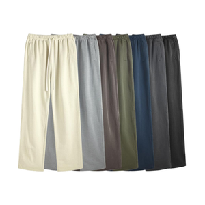 Nesta Sports <b>Women</b>’s Beige <b>Straight</b>-<b>Leg</b> <b>Joggers</b> Summer Casual Breathable Elastic Waist Fleece Pants for Warm Winter Sweatpants - Product Image 1