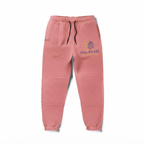 Pantalon de jogging streetwear pour homme, coupe décontractée, mélange de coton, logo brodé personnalisé, vente en gros - Product Image 1