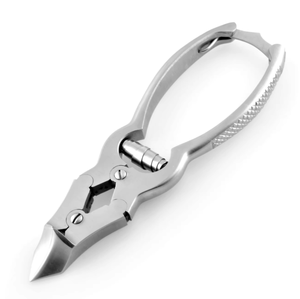 Ensemble de 3 coupe-ongles de luxe en acier inoxydable, pince à cuticules, coupe-ongles courbé, outil de manucure, accessoires pour ongles des mains et des pieds - Product Image 4