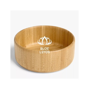 POPULAR PICK Bamboo Bowl Clean Safe Eco Friendly Tableware for Serving Fruit, Snacks and Desserts with Smooth Bamboo Material B2 - Product Image 1