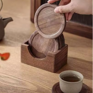 Premium Rustic Eco-friendly <b>Coasters</b> Sets Manufacturer's Mango Wood <b>Coaster</b> - Product Image 1