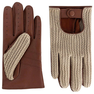 New Style SALVA LEATHER Fashion Leather Anti-Slip Touch Screen Quick Dry Lightweight Driving <b>Gloves</b> Cycling Unisex All Seasons - Product Image 1