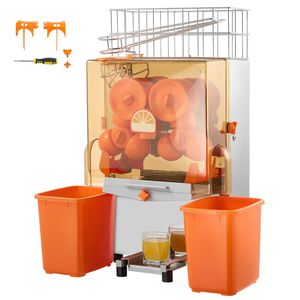 Presse-agrumes électrique commercial 120W en acier inoxydable, capacité de 20 oranges par minute - Product Image 1
