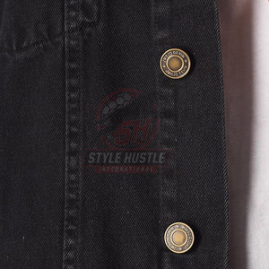 Veste d'hiver sur mesure de haute qualité, design personnalisé, créez votre propre veste en jean imperméable pour homme à bas prix - Product Image 6