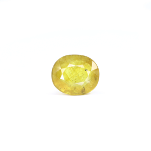Premium 5.15 Carat Yellow Sapphire Loose Gemstone for Fine Jewelry - Product Image 1
