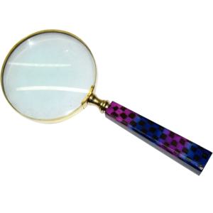 Design antique de haute qualité nouveau Design 2025 artisanat indien article loupe Bronze couleur gros Vintage Look verre pour les yeux - Product Image 1