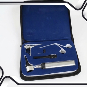Meilleurs ensembles d'otoscopes vétérinaires en acier inoxydable, ensemble d'examen des oreilles vétérinaire avec embout alligator Hartman, approuvé CE ISO 13485 - Product Image 6
