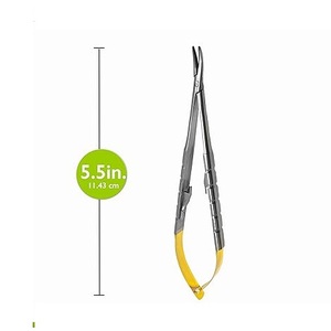 Pinza Portaagujas Manual de Acero Inoxidable con Certificación CE ISO, Instrumento Quirúrgico para Sutura, para Kit de Primeros Auxilios Hospitalario - Product Image 2