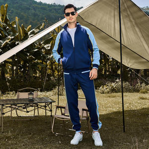 ชุดวอร์มคุณภาพพรีเมียมสำหรับผู้ชาย ทรงปกติ เนื้อผ้าระบายอากาศได้ดี พร้อมบริการพิมพ์โลโก้ตามสั่ง ดีไซน์แบบ ODM - Product Image 3