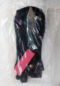 OEM Custom Genuine Leather Case Horse Riding <b>Half</b> <b>Chaps</b> Professional Cowhide Equestrian Leg Armor Gaiters Bags LHC-0037 - Product Image 6